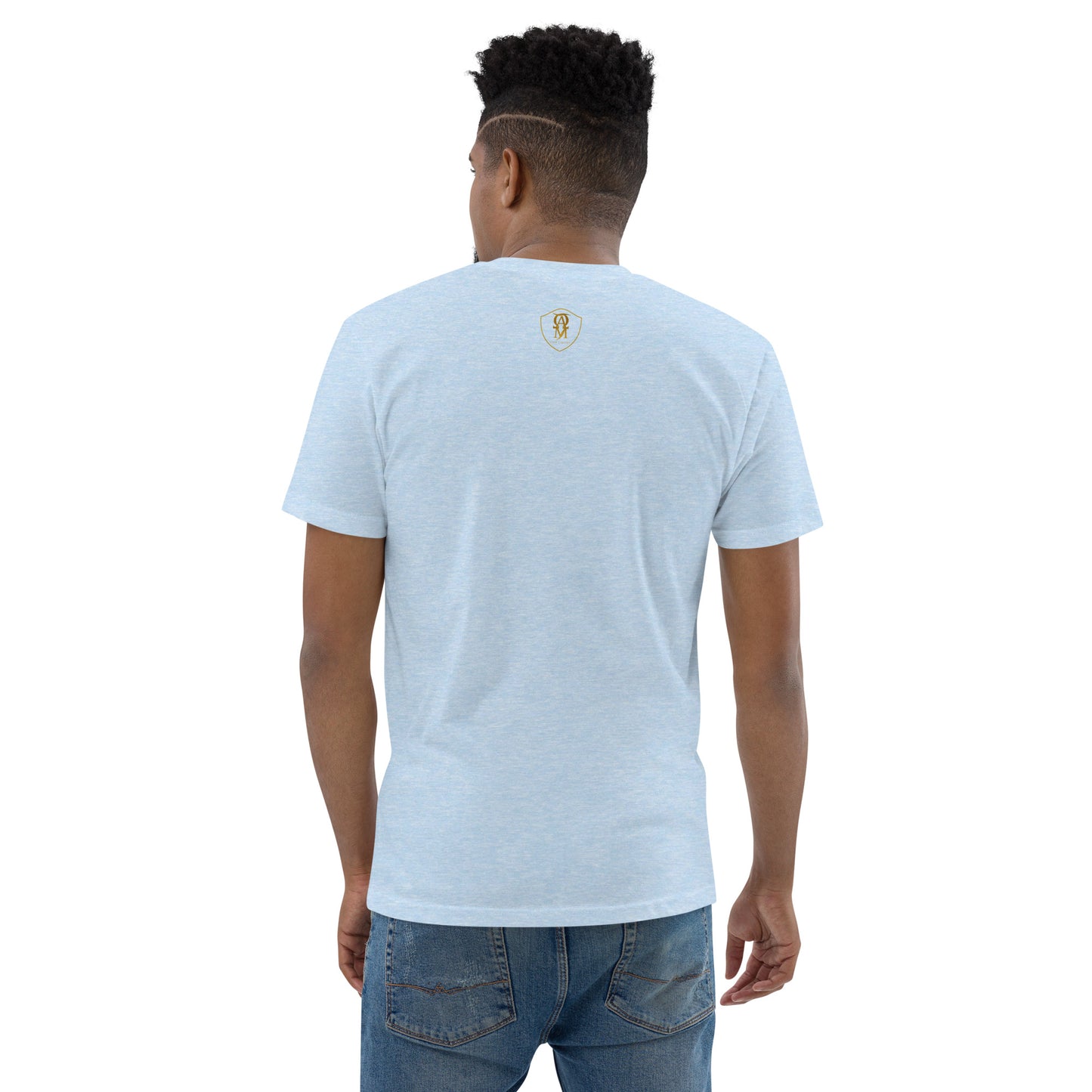 Embroidered Dog Dad T-Shirt