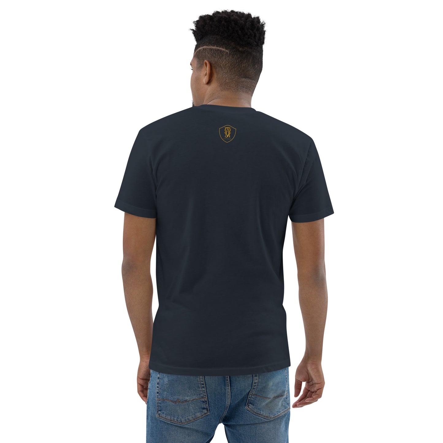 Embroidered Dog Dad T-Shirt