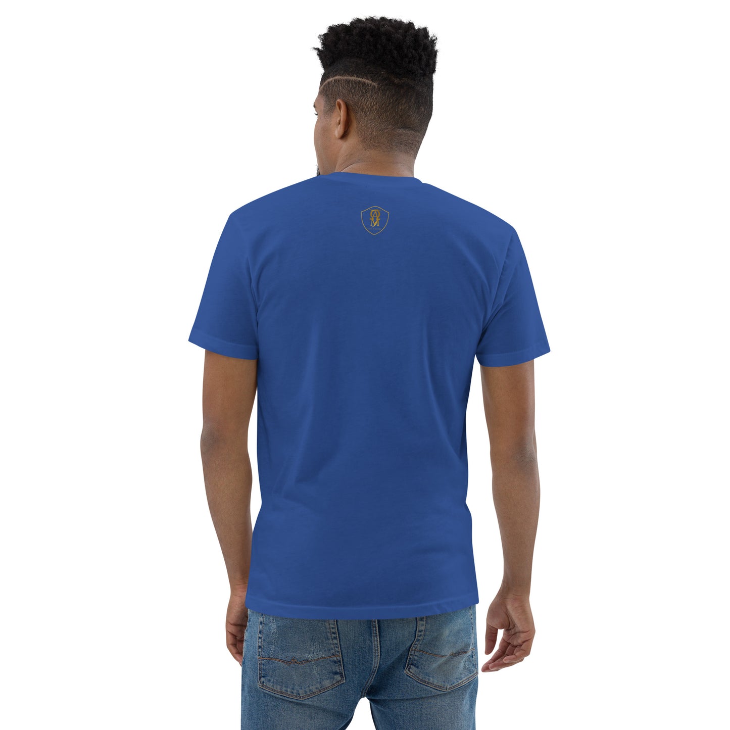 Embroidered Dog Dad T-Shirt