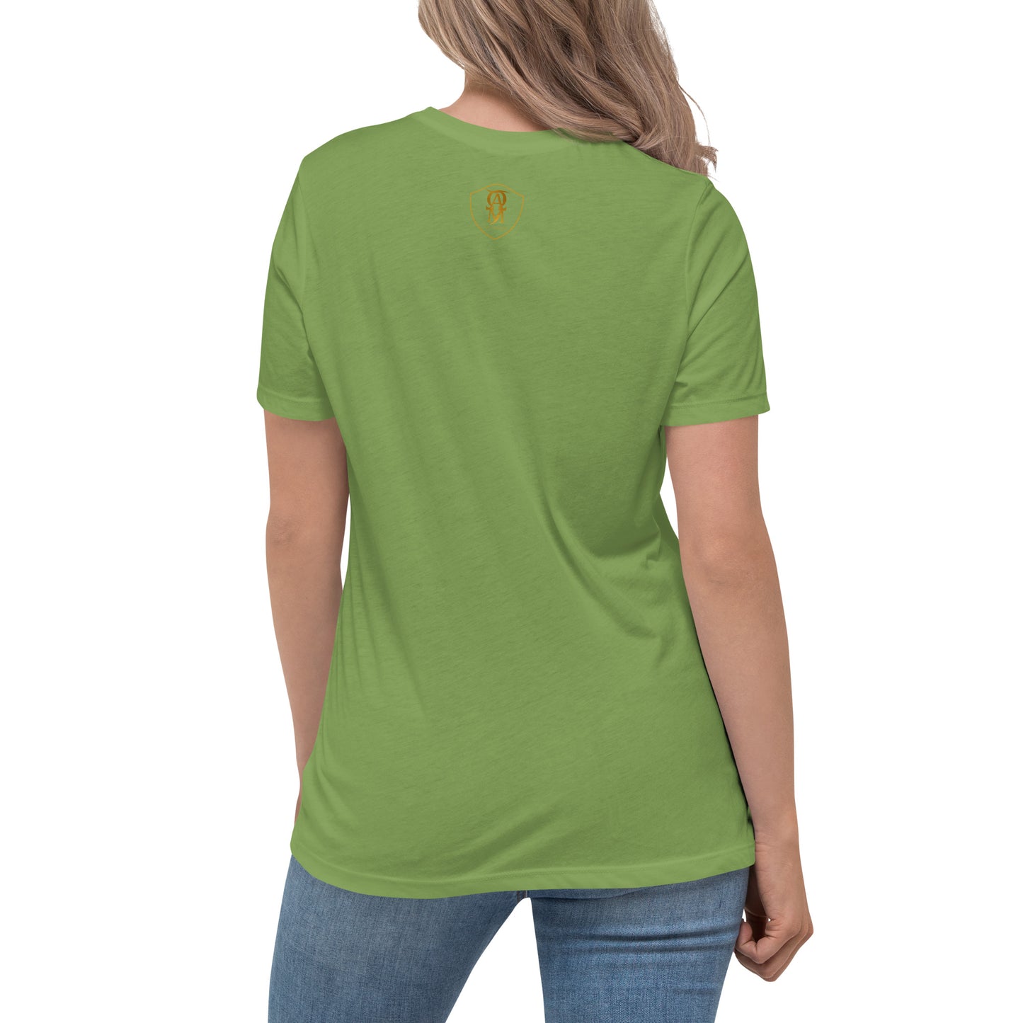 Embroidered Dog Mom Women's Relaxed T-Shirt